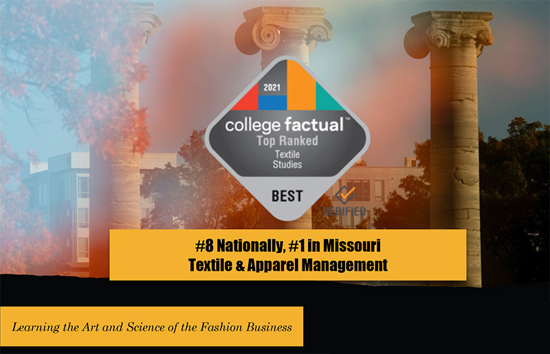 2021 College Factual Top Ranked Textile Studies badge
